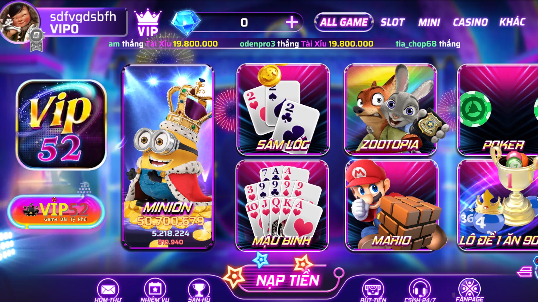 Ưu điểm và nhược điểm của cổng game Vip52