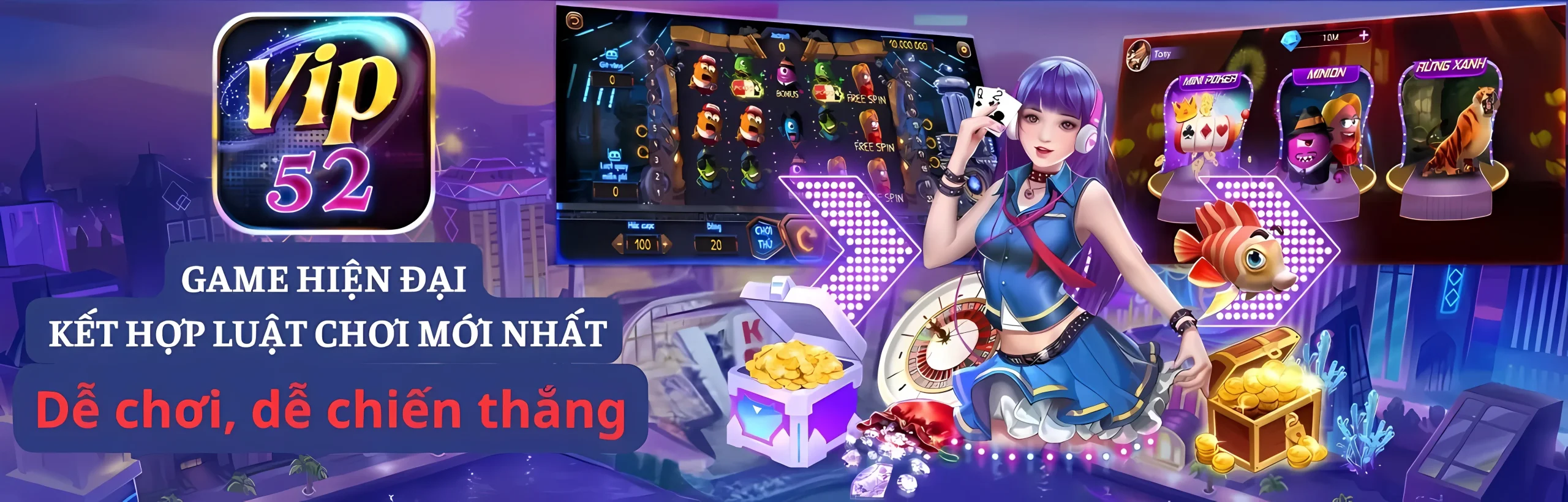 Cổng game bài uy tín Vip52